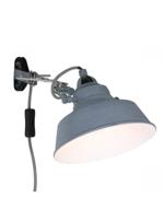 Besselink licht ST1320GR wandverlichting Grijs Geschikt voor gebruik binnen E27 - thumbnail
