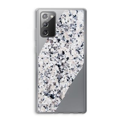 Gespikkelde marmer: Samsung Galaxy Note 20 / Note 20 5G Transparant Hoesje