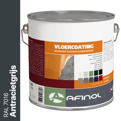 Afinol Vloercoating Antracietgrijs (RAL 7016) 2,5 liter