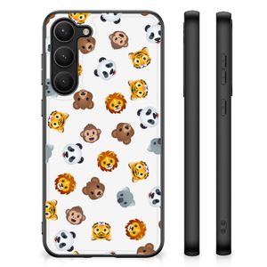 Back Case voor Samsung Galaxy S23 Plus Dieren Emojis