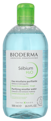 Bioderma Sebium H2O Micellar Water 500 ml Make-up verwijderaar en reiniger