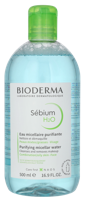 Bioderma Sebium H2O Micellar Water 500 ml Make-up verwijderaar en reiniger