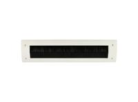 Avenue Brievenbusplaat Binnen Zonder Klep - Kunststof - Wit - 35x12x4cm