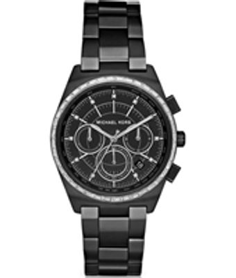 Horlogeband Michael Kors MK6423 Staal Zwart 20mm