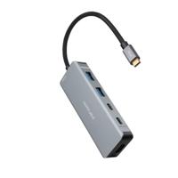 USB-HUB NANOCABLE 10.16.1006 Grijs