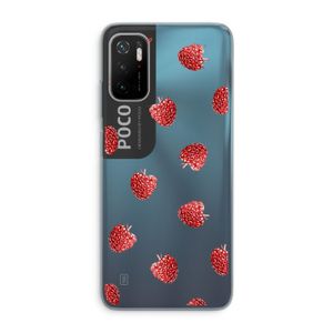 Framboosjes: Xiaomi Poco M3 Pro 5G Transparant Hoesje