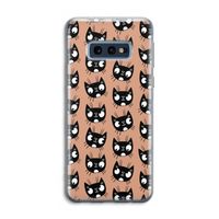 Kat: Samsung Galaxy S10e Transparant Hoesje Kat: Samsung Galaxy S10e Transparant Hoesje