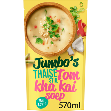 Jumbo&apos;s Thaise Stijl Tom Kha Kai Soep 570ML