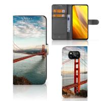 Xiaomi Poco X3 | Poco X3 Pro | Flip Cover | Golden Gate Bridge