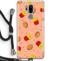 Chicken 'n Fries: LG G7 Thinq Transparant Hoesje met koord