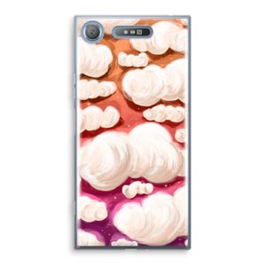 Katoen Wolken: Sony Xperia XZ1 Transparant Hoesje
