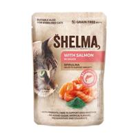 SHELMA with salmon in sauce - nat kattenvoer - 85g