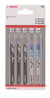 Bosch Accessoires Set U-Shank (Wood/Metal) - 2608667855