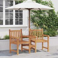 Tuinstoelen Bruin 152 x 63 x 89 cm Massief teakhout