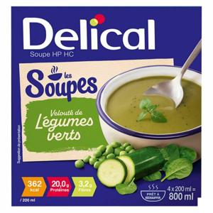 Delical Velouté Van Groene Groenten 4x200ml