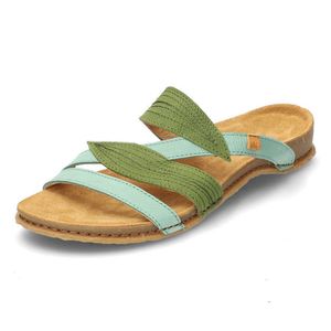 Slipper PANGLAO, saliegroen/mintgroen Maat: 41