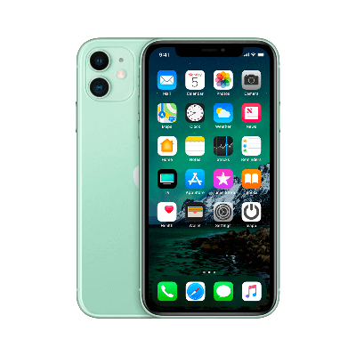 Refurbished iPhone 11 64 GB Groen Licht gebruikt