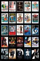 Poster James Bond 25 Films 61x91,5cm