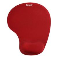 SAVIO MP-01BL muismat rood