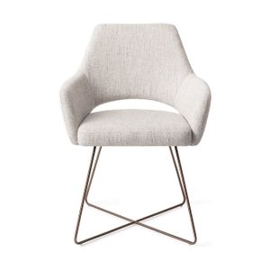 Jesper Home Yanai eetkamerstoel Pigeon cross rose
