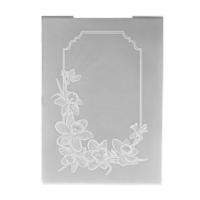 Nellie's Choice • 3d embossing folder frame narcissen 10,5x14,8cm