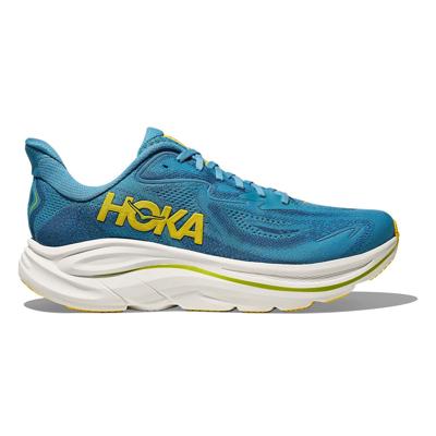 Hoka Clifton 10 hardloopschoenen WIDE Alpine Blue/Foggy Night Heren