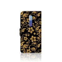 Xiaomi Redmi K20 Pro Hoesje Gouden Bloemen