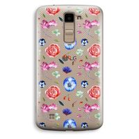 Bloemetjes: LG K10 (2016) Transparant Hoesje Bloemetjes: LG K10 (2016) Transparant Hoesje