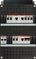 Groepenkast ABB-HAF HAD 333232-222F+H42 | 7-groepenverdeler met fornuisgroep en hoofdschakelaar