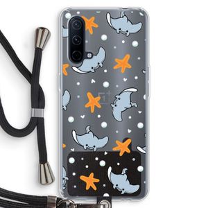 Manta: OnePlus Nord CE 5G Transparant Hoesje met koord
