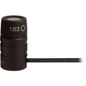 Shure WL183 Omnidirectionele lavalier microfoon zwart