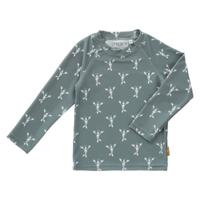 Fresk UV top longsleeve Lobster Chinois Green - alleen nog in 62/68 en 110/116 Maat 62/68