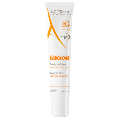 A-Derma Lotion Protect Fluide Invisible Spf50+ 40ml