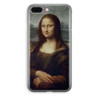 Mona Lisa: iPhone 8 Plus Transparant Hoesje
