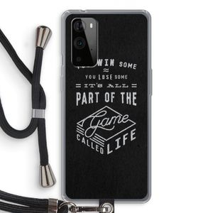 Life: OnePlus 9 Pro Transparant Hoesje met koord