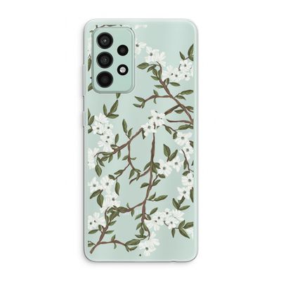 Blossoming spring: Samsung Galaxy A52s 5G Transparant Hoesje