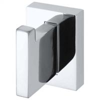 Handdoekhaak Haceka Edge | Wandmontage | Enkel haaks | RVS | Vierkant | Chroom