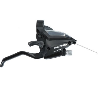Shimano versteller (rechts) met remhendel 8 speed st-ef500 2 vingers zwart