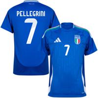 Italië Shirt Thuis 2024-2025 + Pellegrini 7
