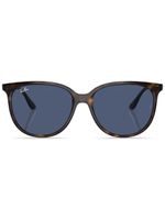 Ray-Ban tortoiseshell-effect square-frame sunglasses - Vert - thumbnail