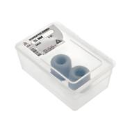 Deurbuffer rubber 25mm grijs 2st - Deltafix Deurbuffer rubber 25mm grijs 2st - Deltafix