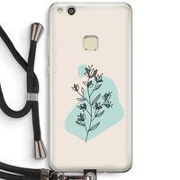 Violets are blue: Huawei Ascend P10 Lite Transparant Hoesje met koord