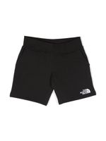 The North Face Kids short en coton à logo imprimé - Noir