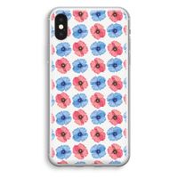 Klaproosjes: iPhone XS Transparant Hoesje Klaproosjes: iPhone XS Transparant Hoesje
