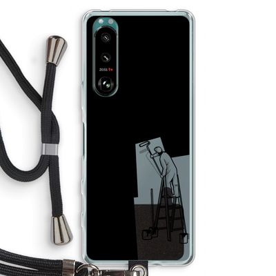 Musketon Painter: Sony Xperia 5 III Transparant Hoesje met koord