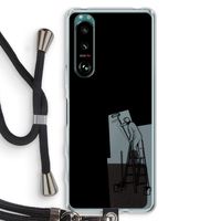 Musketon Painter: Sony Xperia 5 III Transparant Hoesje met koord