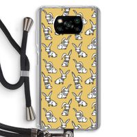 Haas: Xiaomi Poco X3 NFC Transparant Hoesje met koord Haas: Xiaomi Poco X3 NFC Transparant Hoesje met koord