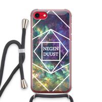 Negenduust ruimte: iPhone SE 2020 Transparant Hoesje met koord