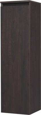 Saqu Gaia halfhoge kast links 35x34x120cm kasteel bruin