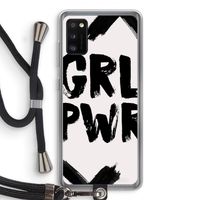 Girl Power #2: Samsung Galaxy A41 Transparant Hoesje met koord